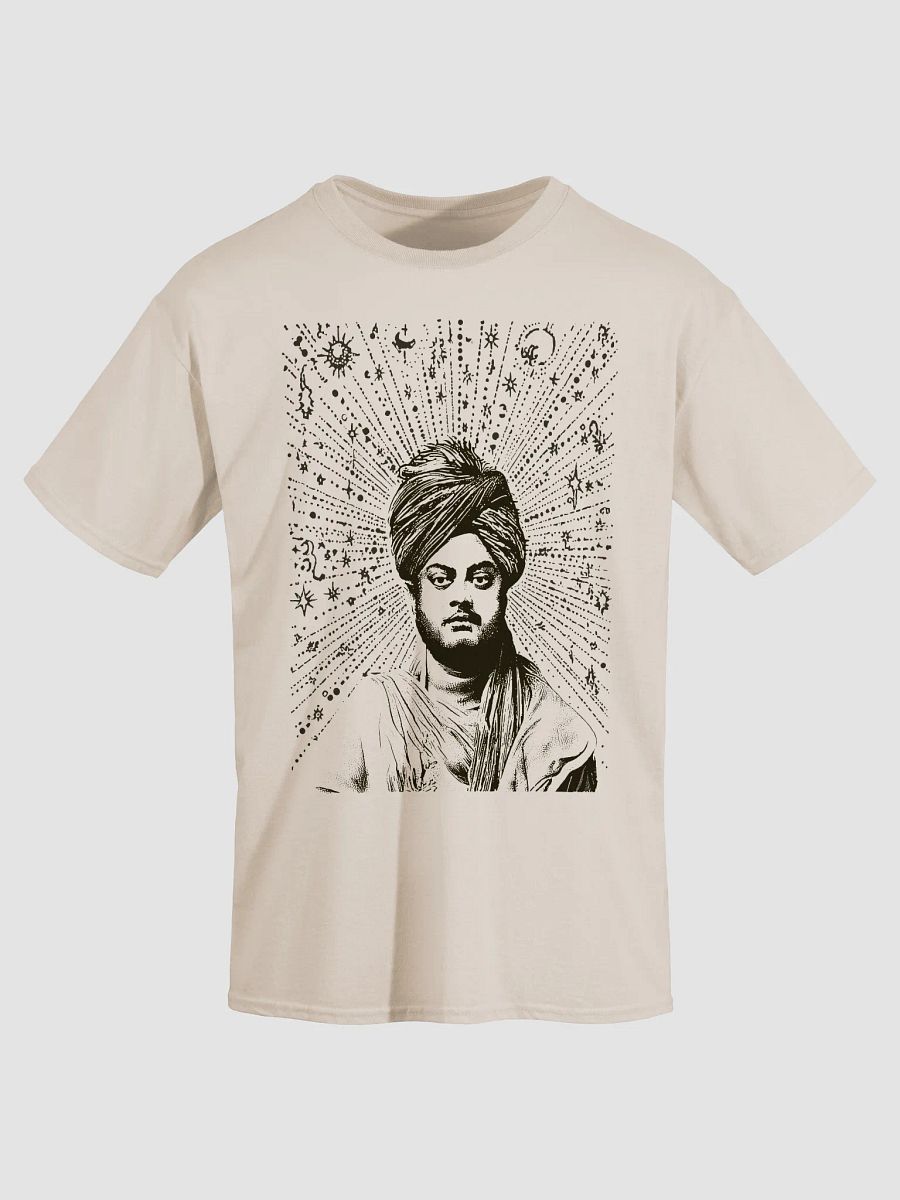 Swami Vivekananda Ornate Turbaned Portrait T-Shirt product image (3)
