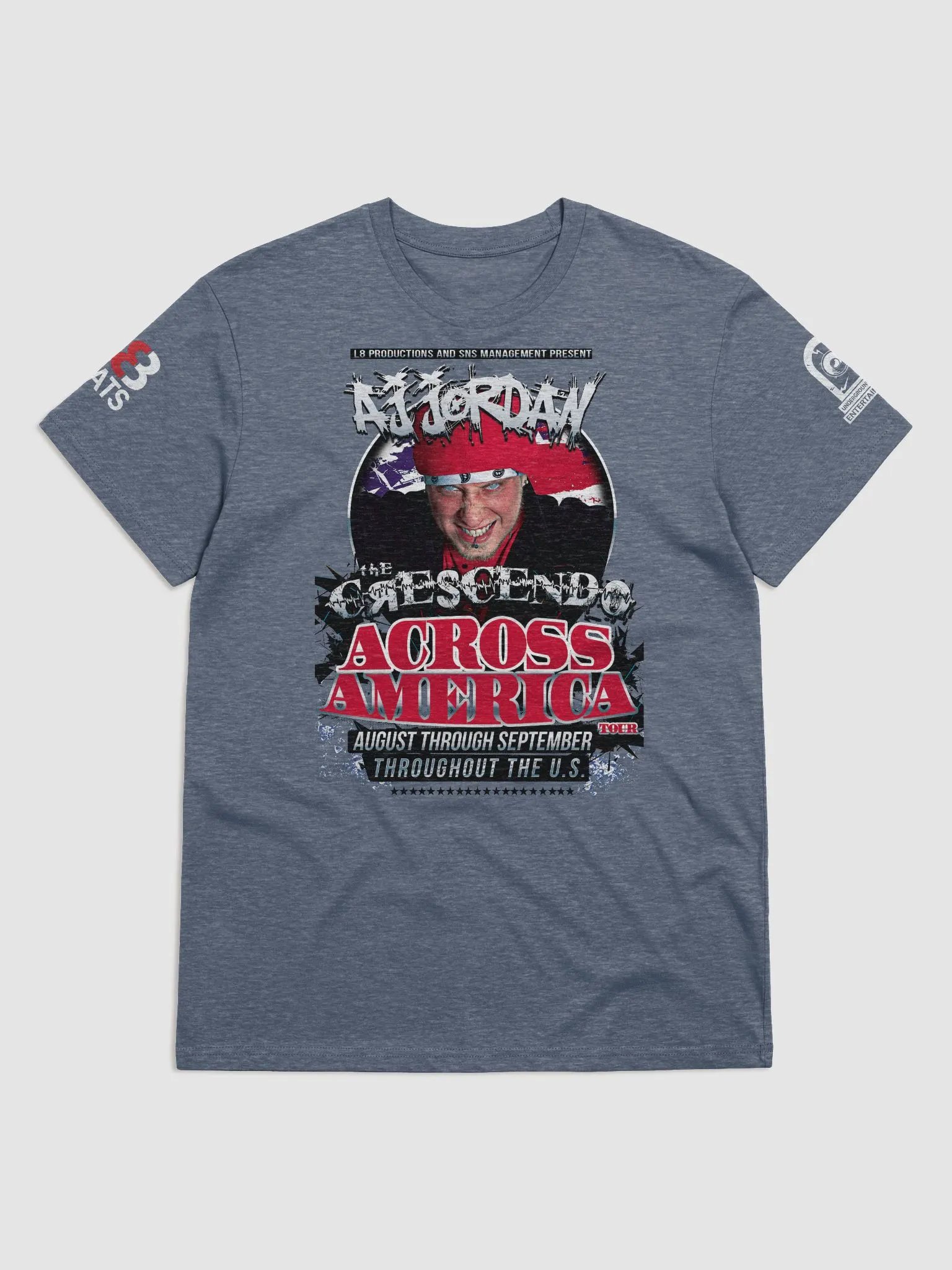 AJ Jordan The Crescendo Across America Tour Shirt product image (1)
