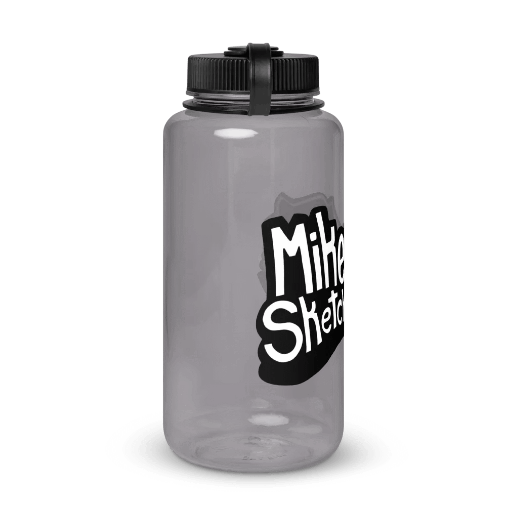 Mike's Sketchitorium 32oz Water Bottle product image (4)