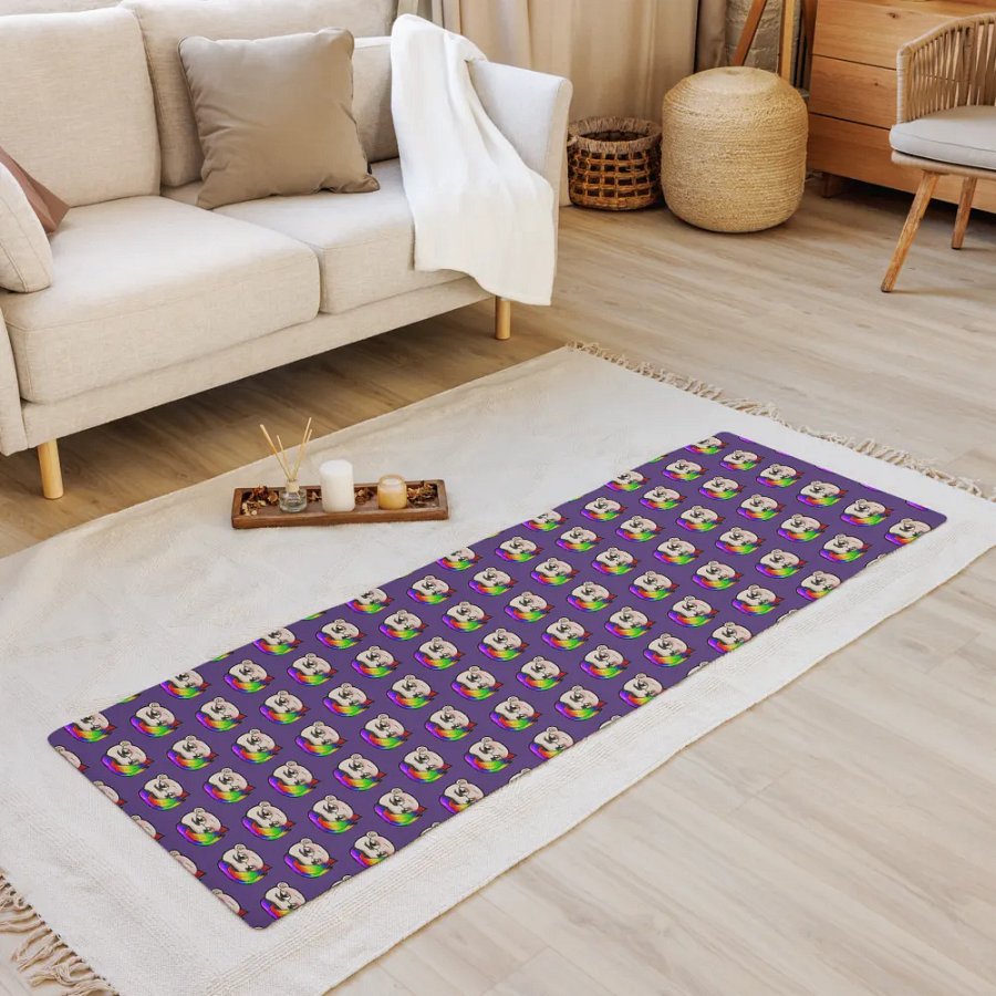 Hybrid Pride Yoga Mat (Purple) product image (9)
