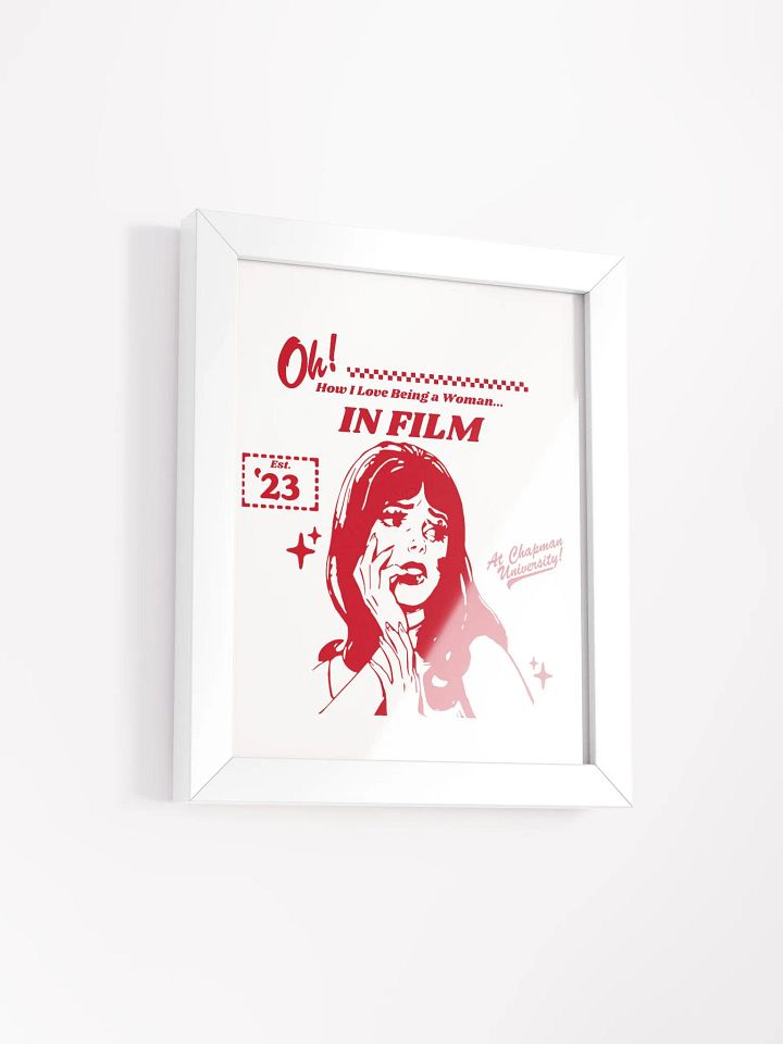 OH HOW I LOVE BEING A WIF... Framed Poster product image (16)