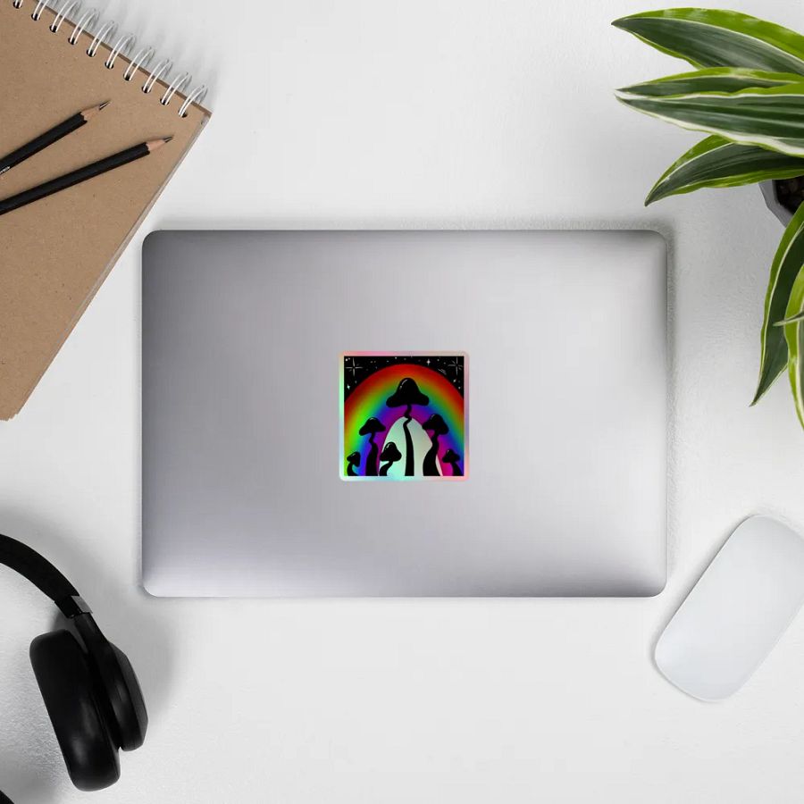 Rainbow Mushroom Sticker product image (11)