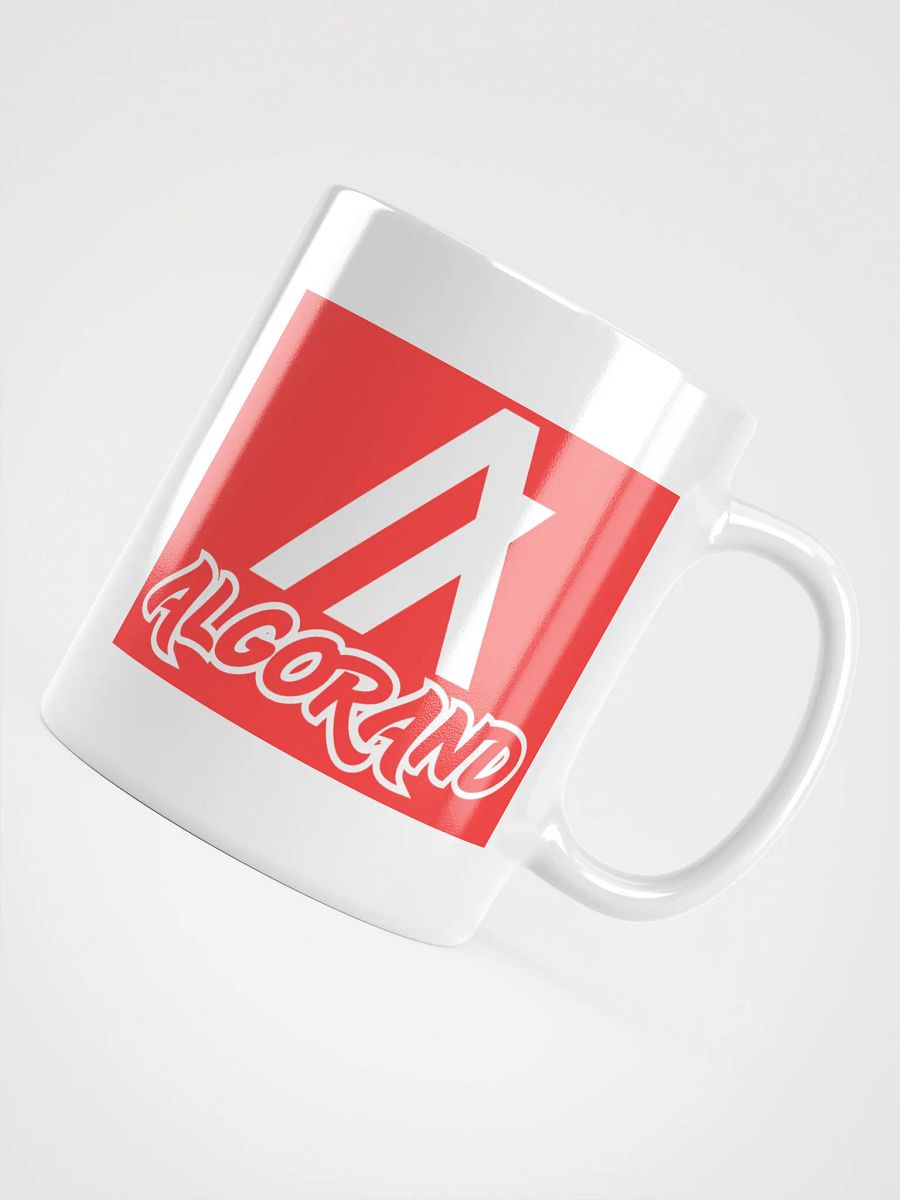 Algorand White Glossy Mug product image (10)