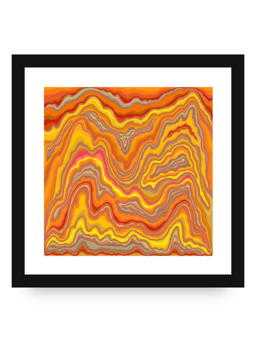 Flowing Topography Poster - Stone No. 12 product image (21)