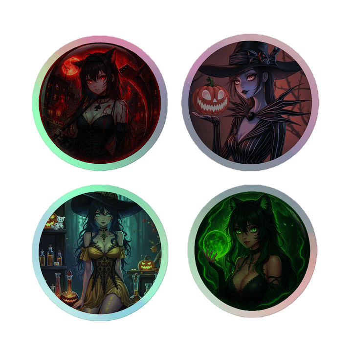 Holographic Halloween Sticker Sheet product image (2)