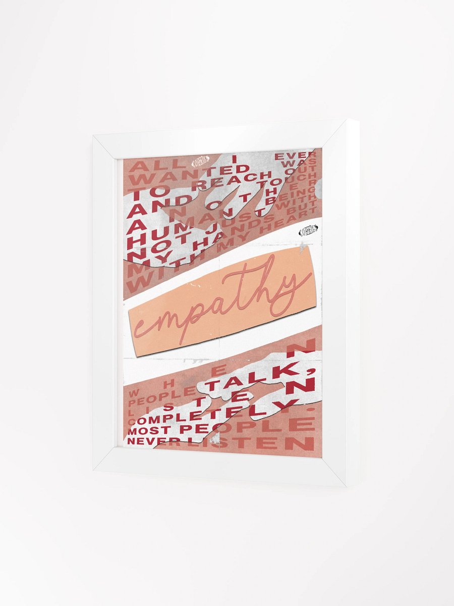 "Empathy" (Bleeding Through) Poster Print product image (22)