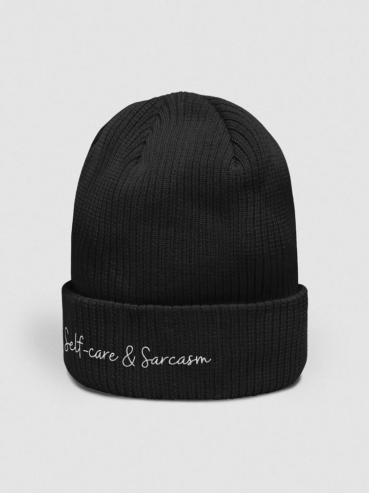 "Self-care & Sarcasm" Beanie product image (2)