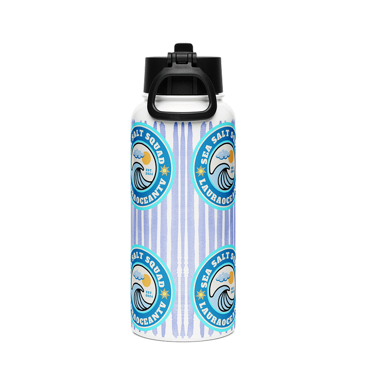Sea Salt Squad Stainless Steel Wave Water Bottle product image (2)