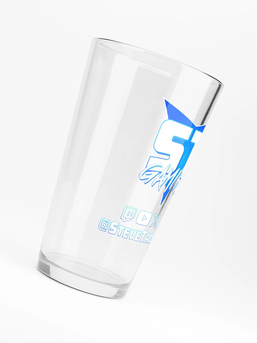 Steve Tad Gaming Logo Pint Glass product image (6)