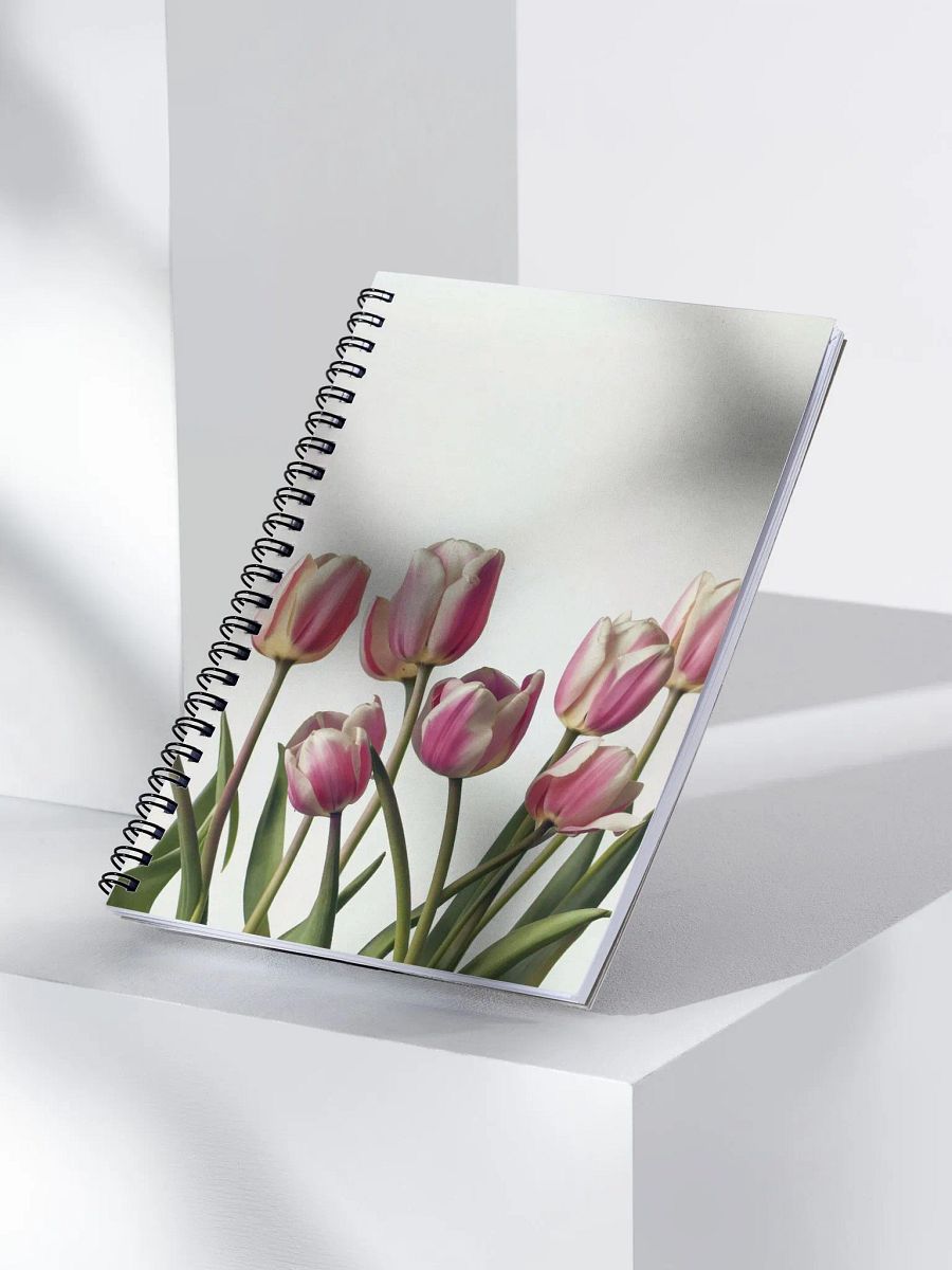 Tulip Bouquet Dreams Spiral Notebook product image (3)