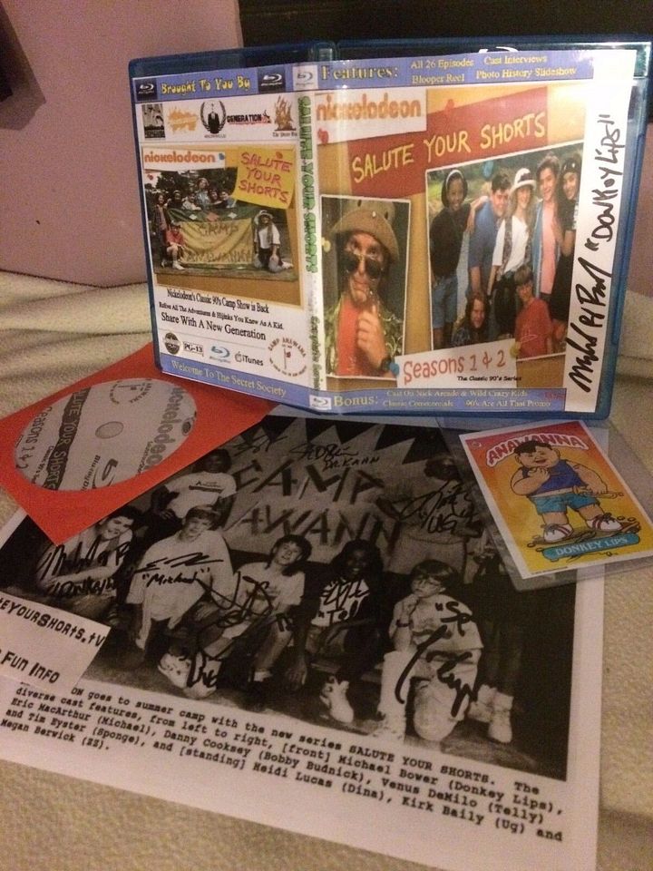 Salute Your Shorts Autographed DVD The Complete Series & Cast Photo Reprint product image (1)