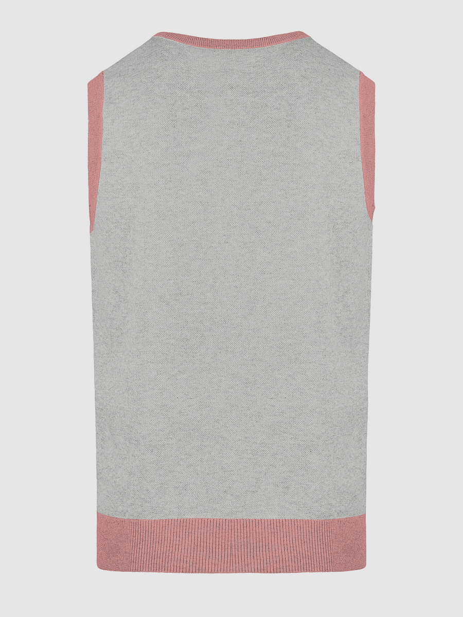 Sunlit Vibe Knitted V-Neck Vest product image (16)