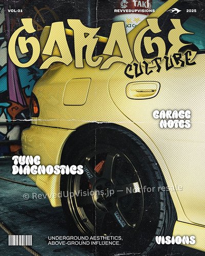 ✩ Garage Culture ✩

ガレージカルチャー

JDM Car magazine concept created by @RevvedUpVisionsJP

#JDM #cars #Japan #carculture #carphot...