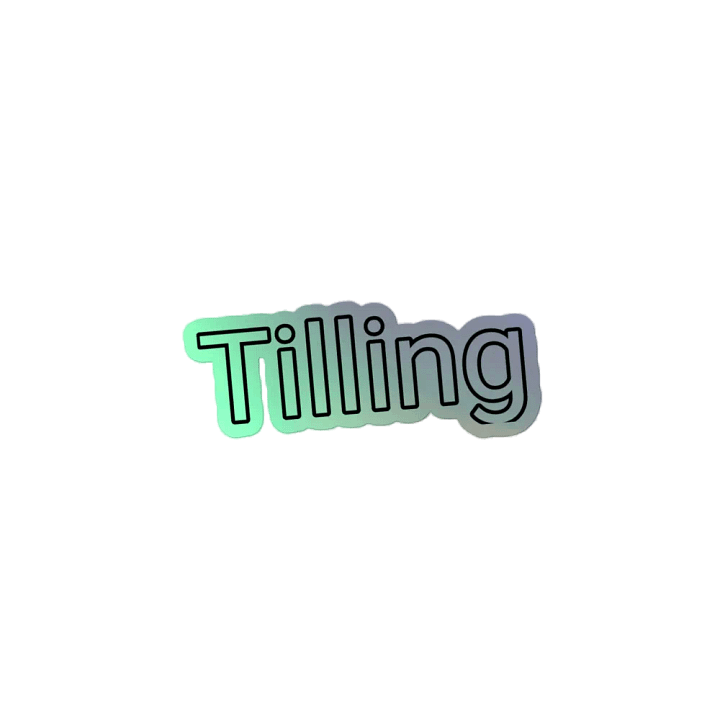 Foil Tilling Sticker product image (2)