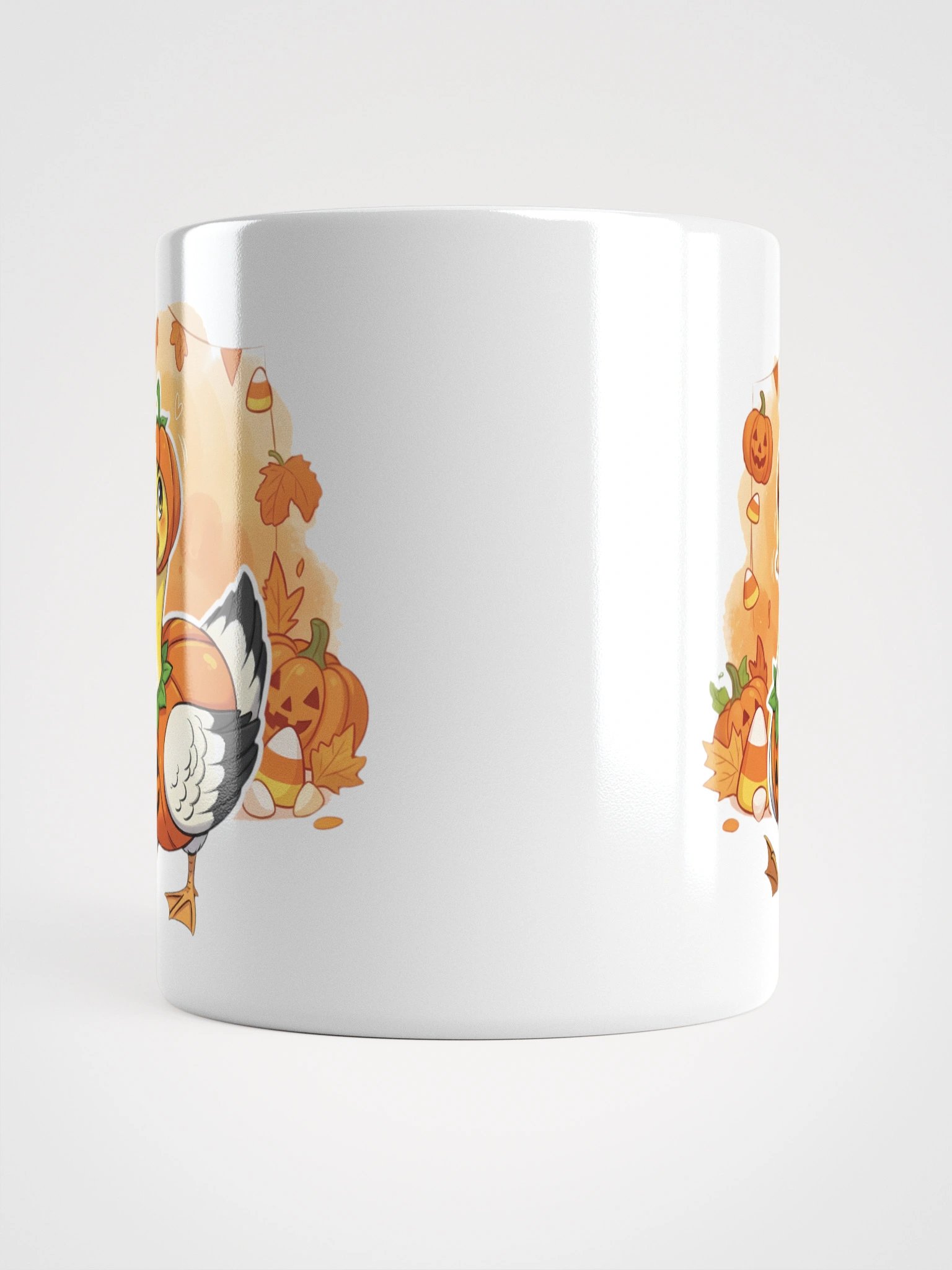 Funny Halloween Goose in Pumpkin Costume Mug product image (14)