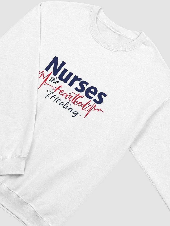 Nurse Heartbeat Crewneck Sweatshirt product image (6)