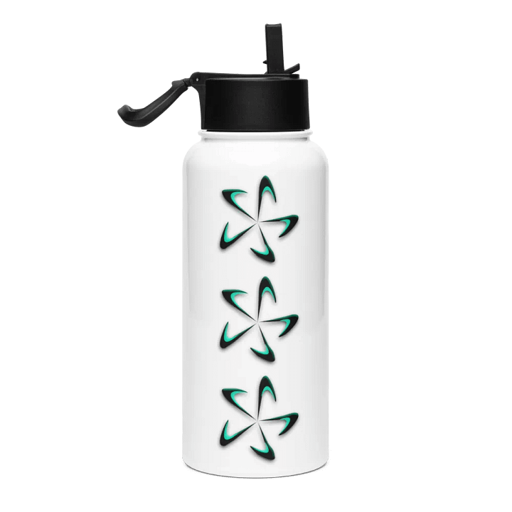 Stainless Steel TRICX Water Bottle w/ Sip Lid product image (2)