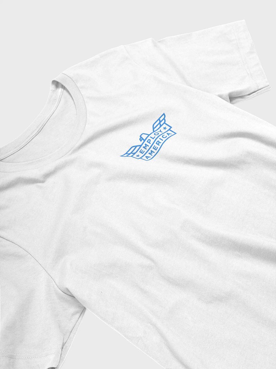 Employ America Logo T-Shirt - White product image (3)