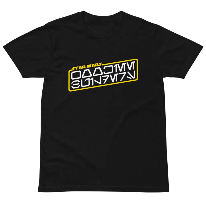 Wookiee Builders Logo T-Shirt (Unisex/Aurebesh) product image (2)