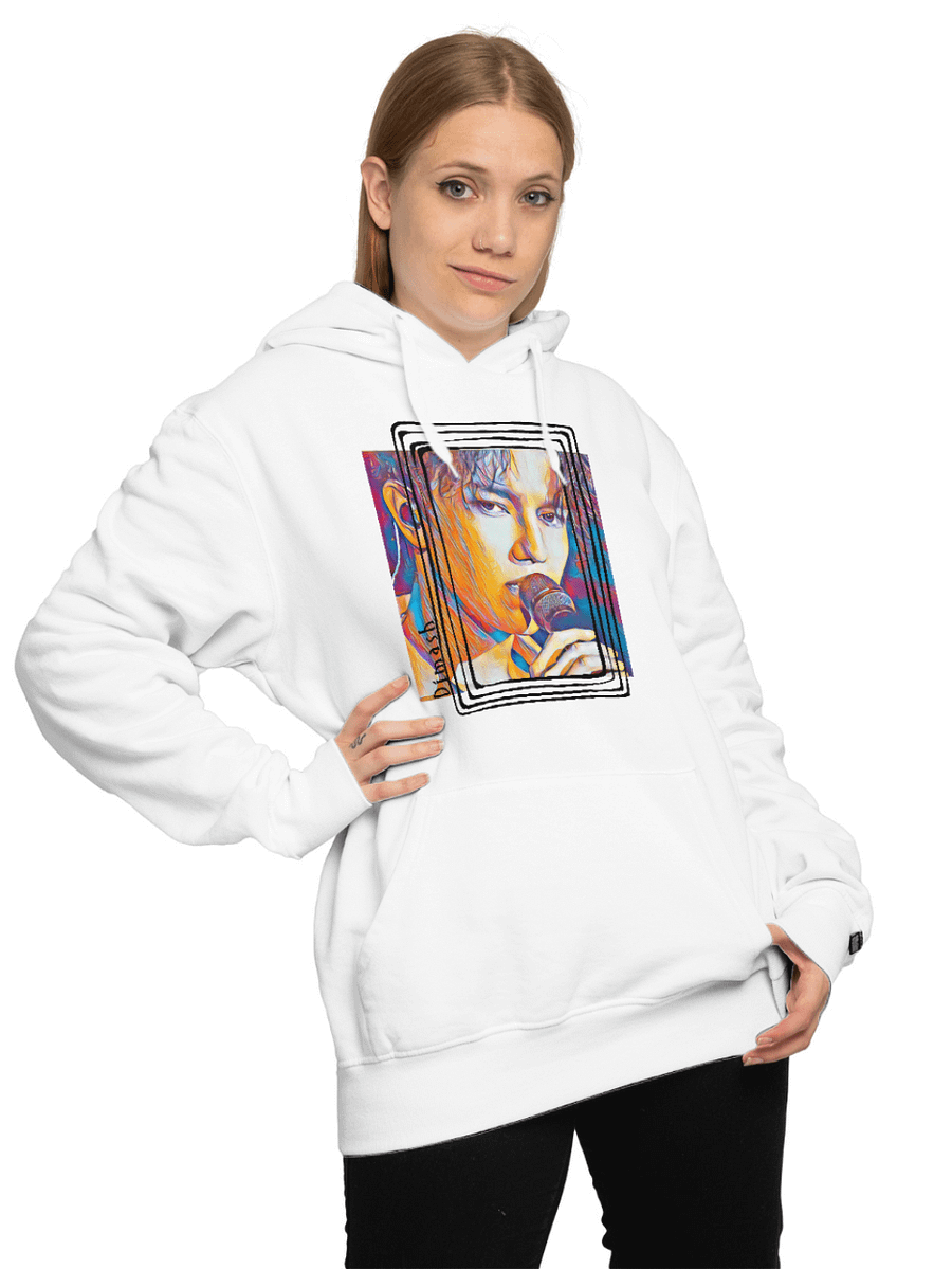 Singer From Kazakhstan Cotton Heritage Unisex Premium Hoodie product image (30)