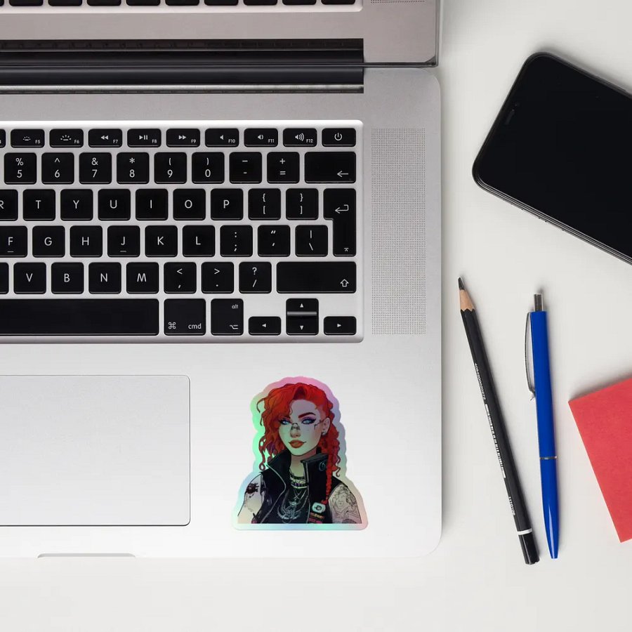Holographic Anchor PNG sticker product image (12)
