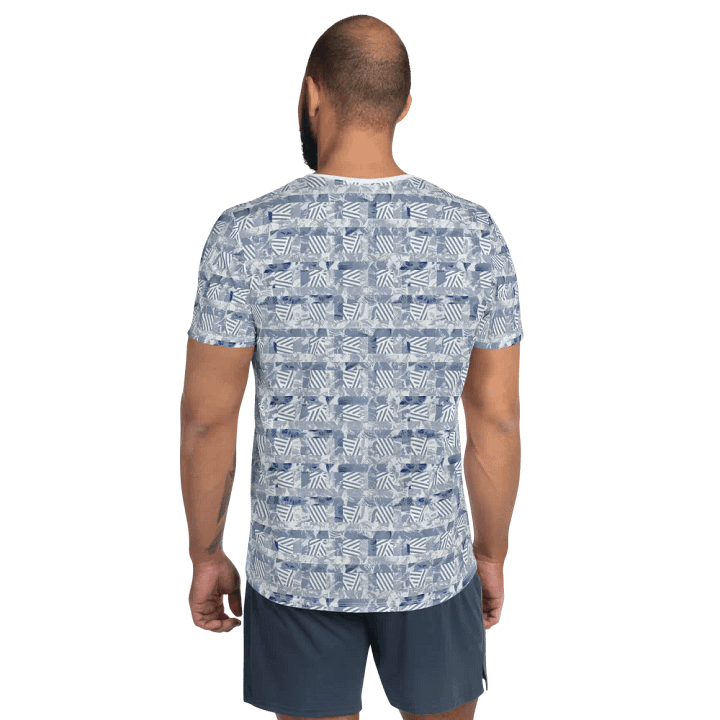 Blue Rainforest | Men´s Athletic T-Shirt product image (2)