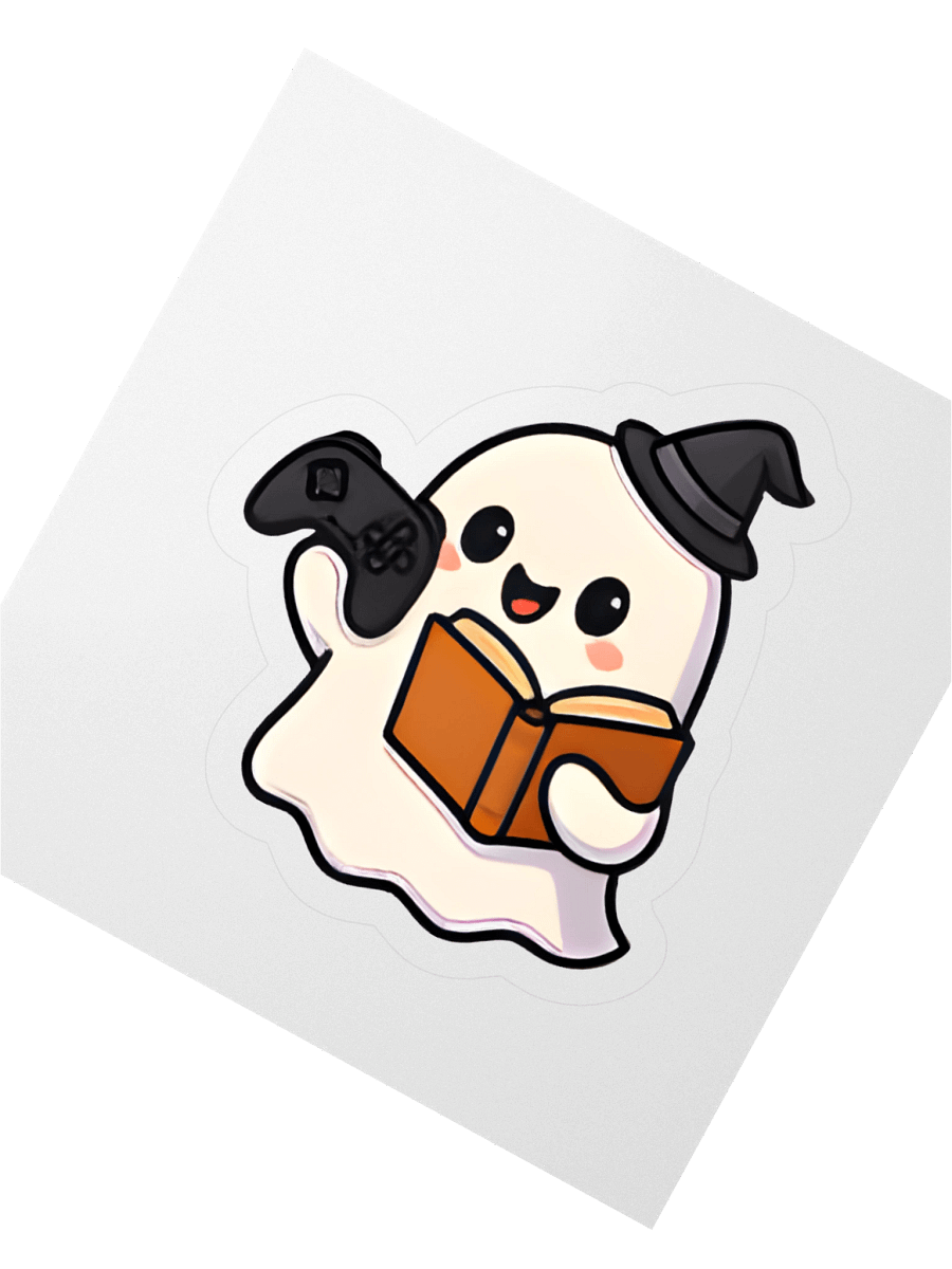 Boo-kworm Sticker product image (4)