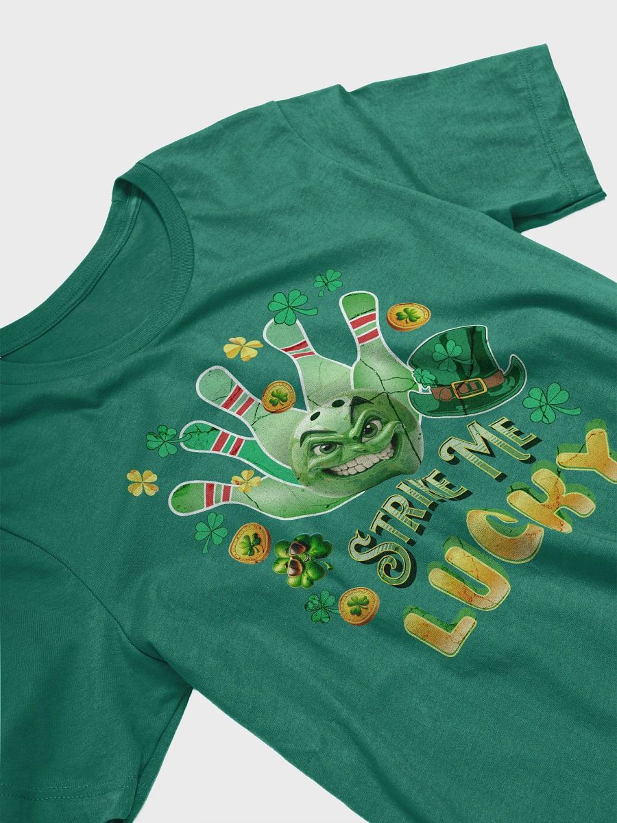Strike Me Lucky Bowling Ball T-Shirt product image (26)