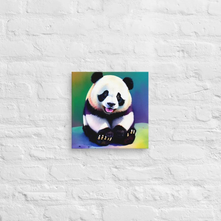 Cute Panda Digital Painting - v3 product image (12)
