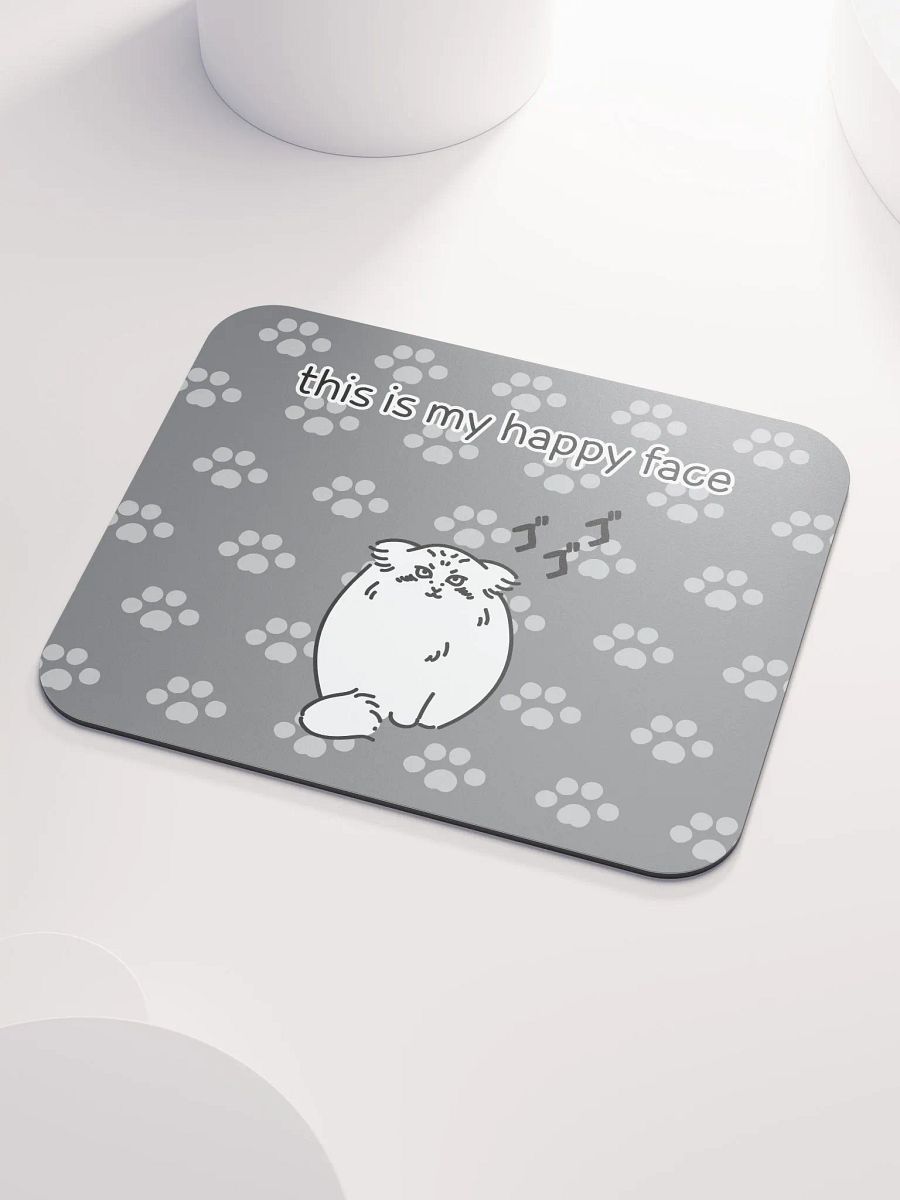 This Is My Happy Face - Mousepad product image (3)