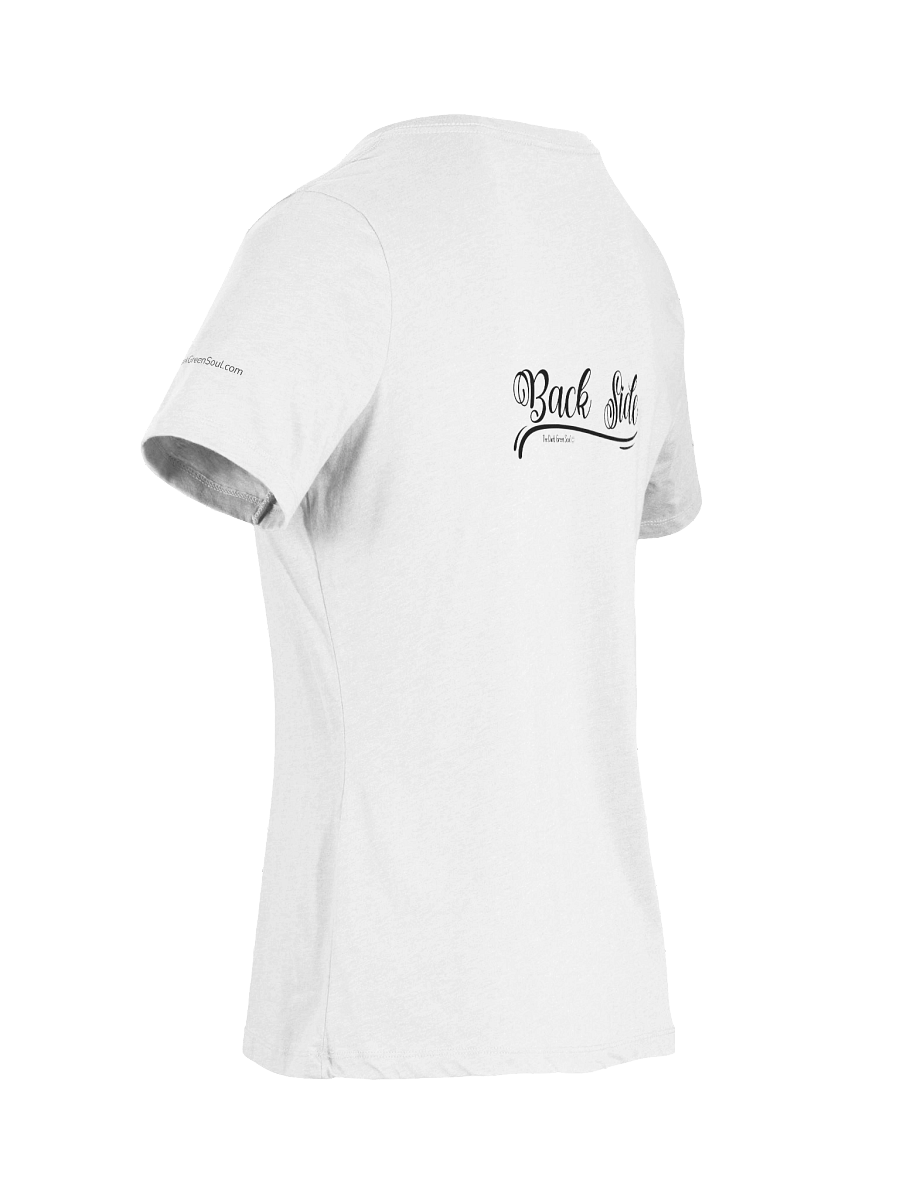 Wanna See My Back Side Black - Women's V-Neck Tee product image (4)