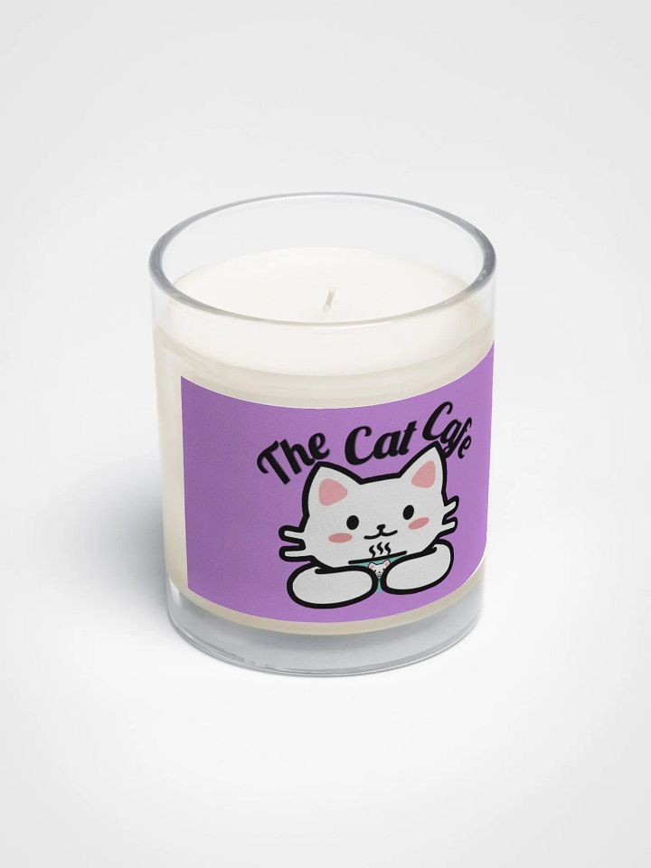 The Cat Cafe Logo Soy Wax Candle product image (2)
