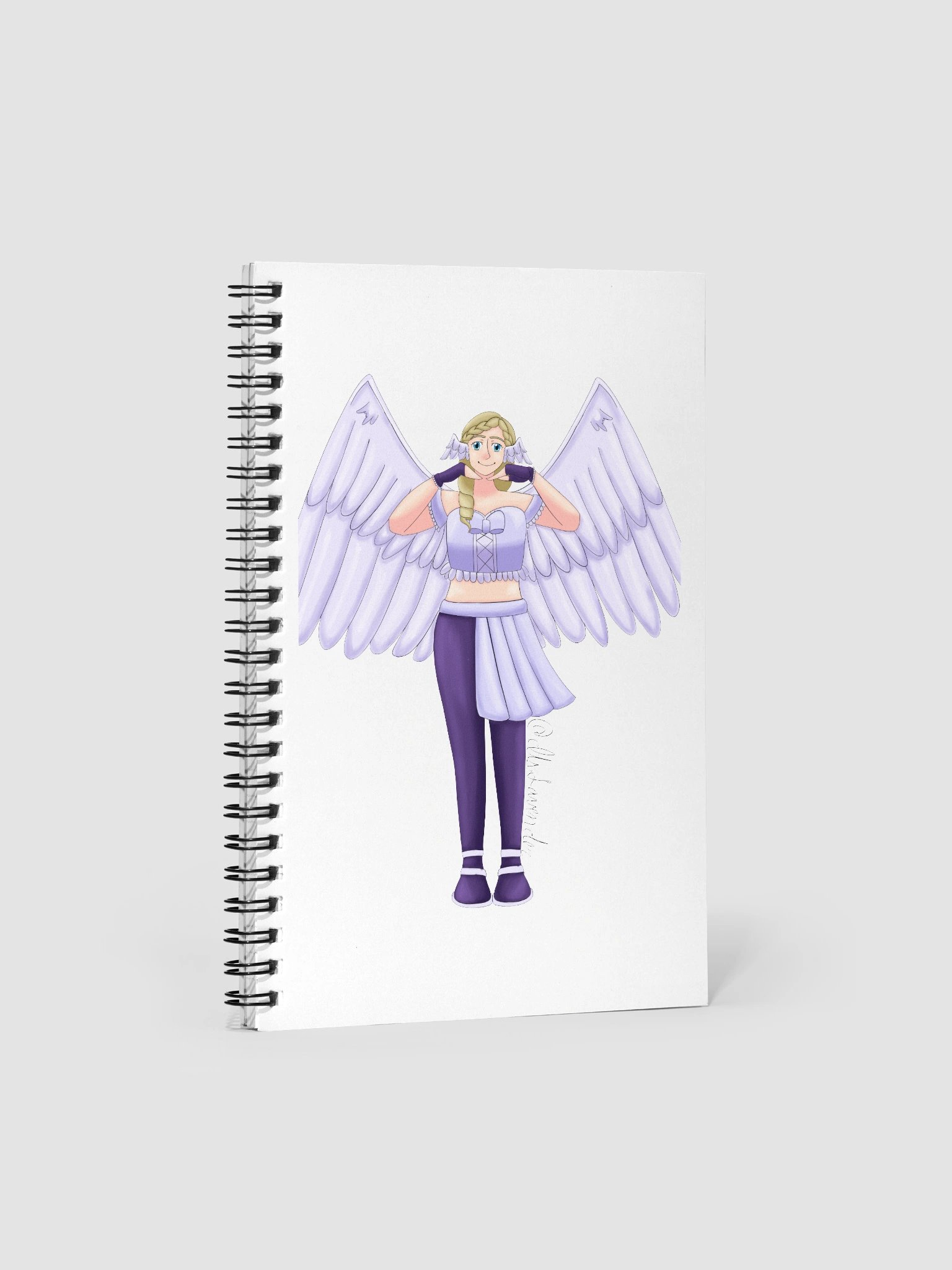 Avian Lavender Notebook product image (1)