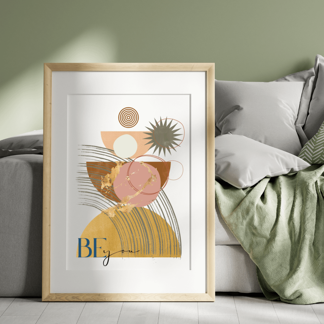 'Be You ' Abstract Print #1 product image (1)