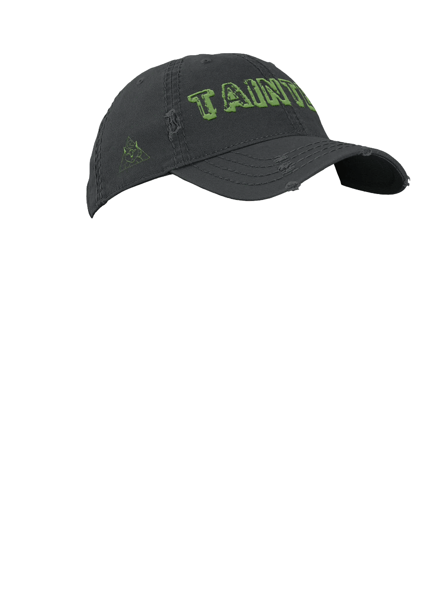 Distressed Tainted Cap with illuminati Cat Logo product image (7)