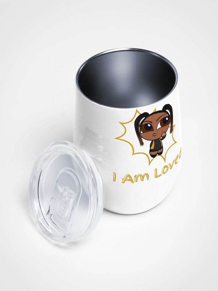 I Am Loved Wine Tumbler product image (3)