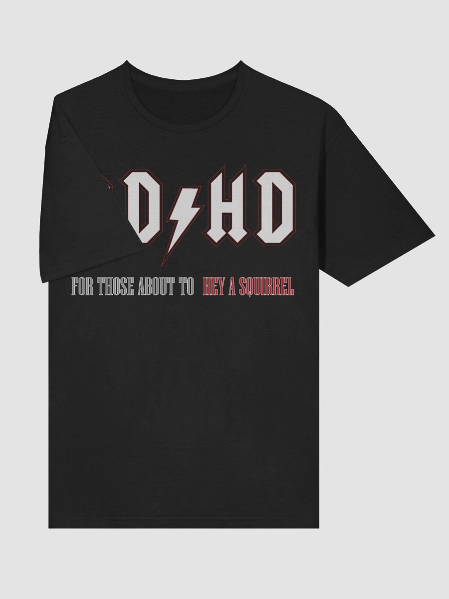 ADHD Rock Logo Unisex T-Shirt product image (27)