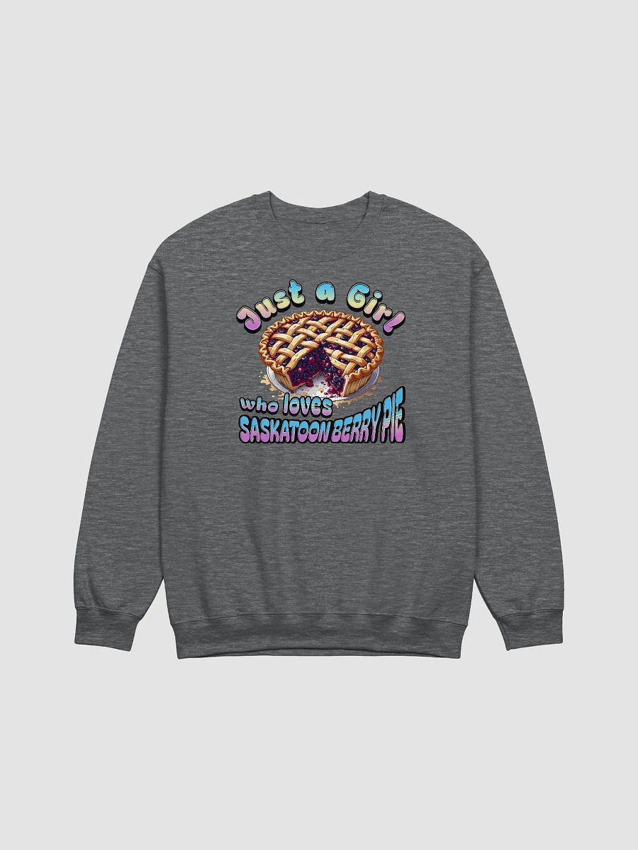 Just A Girl Who Loves Saskatoon Berry Pie Crewneck Sweatshirt product image (3)