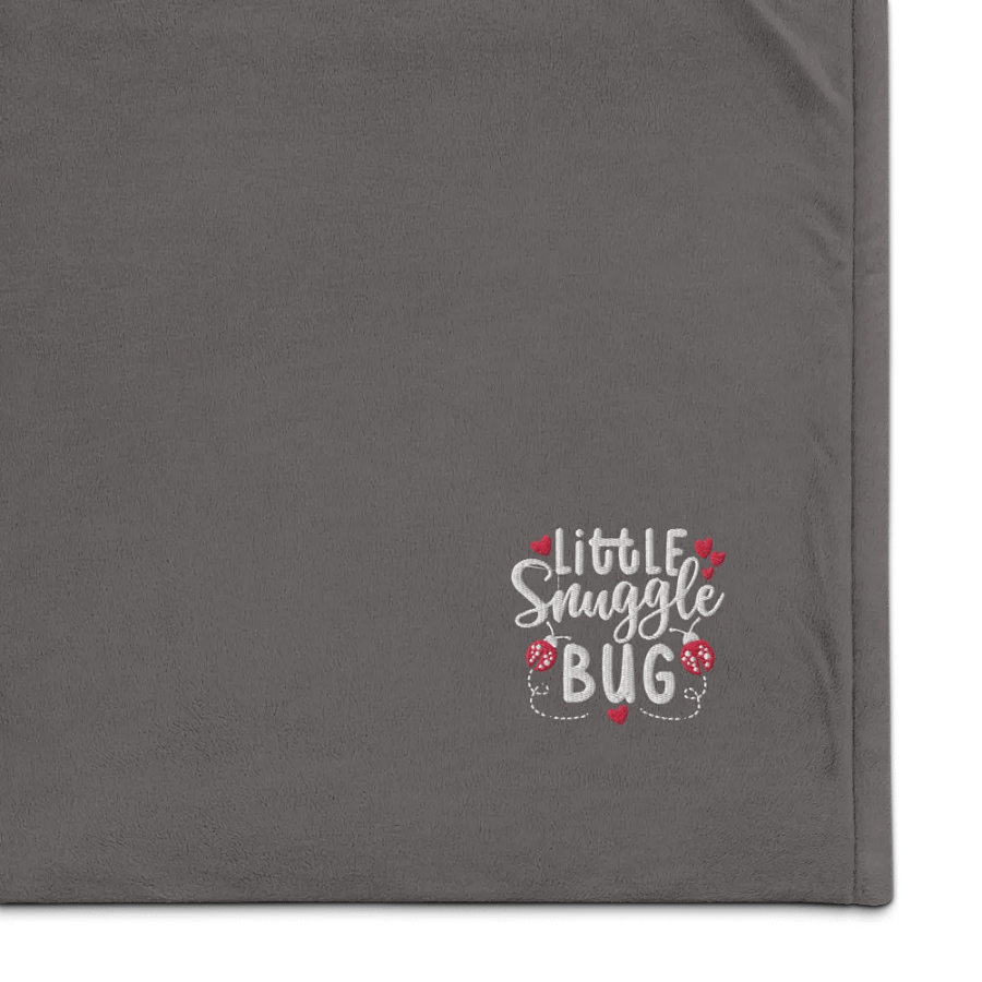 'Little Snuggle Bug' Premium Sherpa Blanket product image (4)