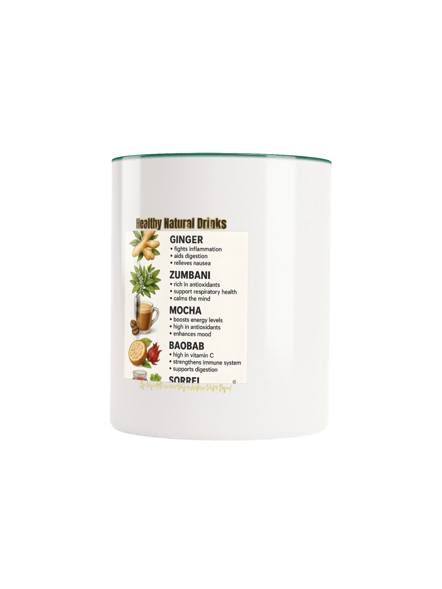 Nourishing Natural Drinks Ceramic Mug product image (4)