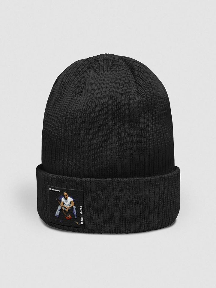 Robert LaRoche - Forevermore Embroidered Organic Ribbed Beanie product image (2)