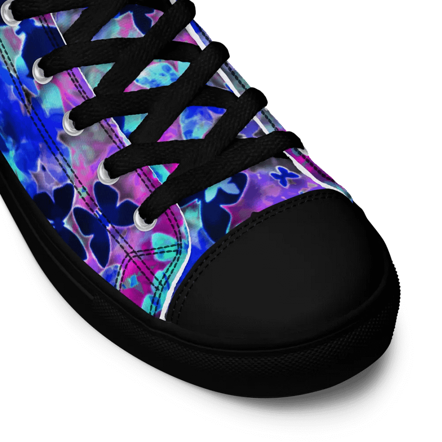 Butterfly nebula High Top Canvas Shoes (womens) product image (2)