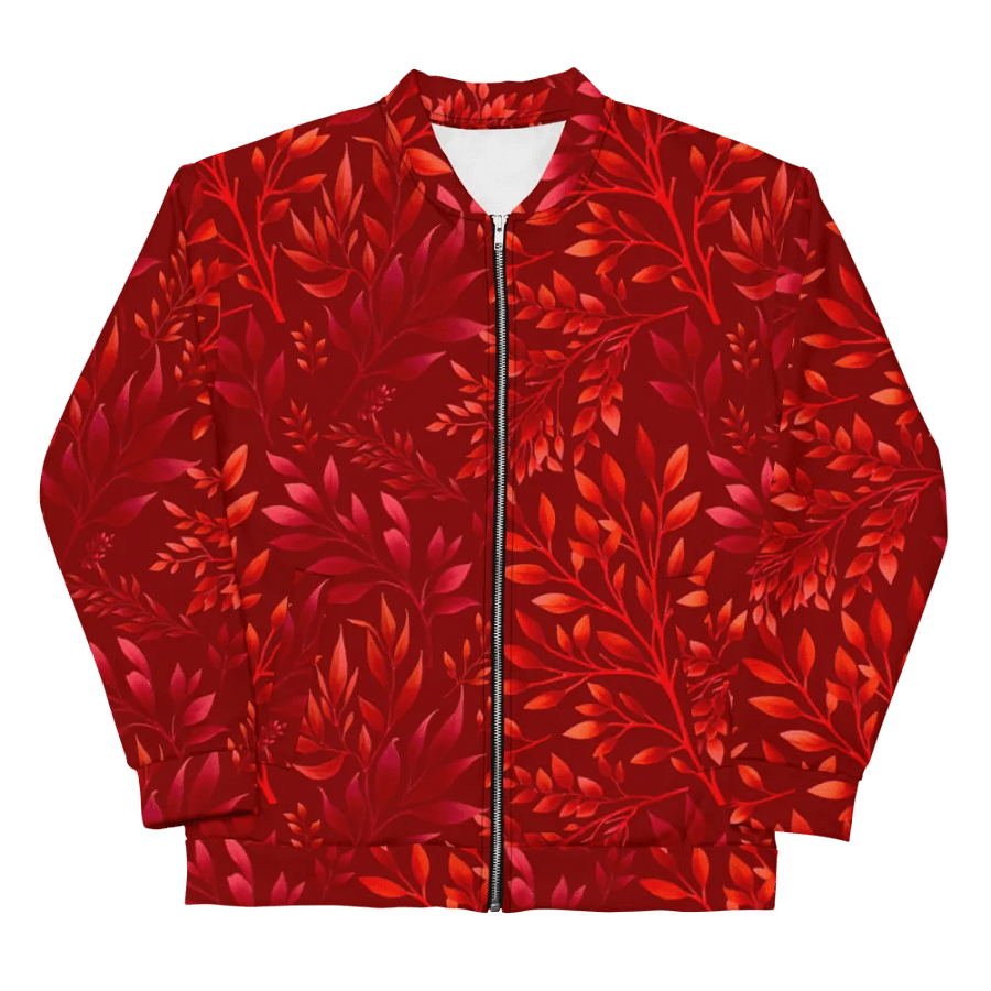 Branches Burgundy Bomber Jacket product image (9)