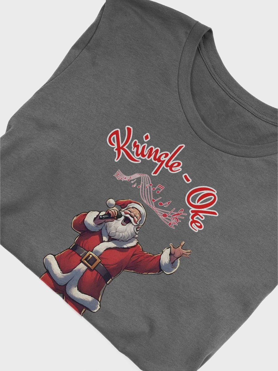 Kringle - Oke, Karaoke Singing Santa - Christmas T-shirt product image (22)