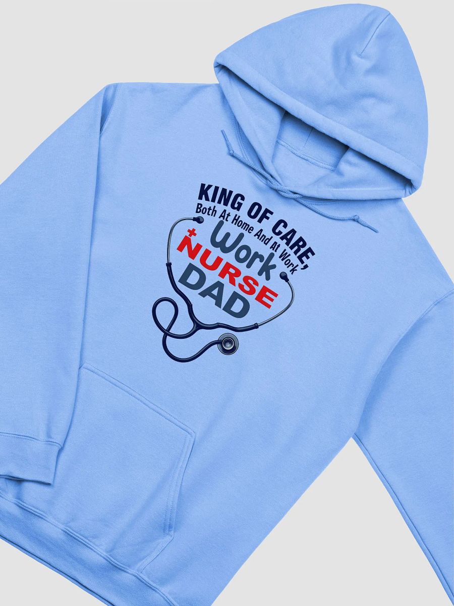 King of Care Nurse Dad Hoodie product image (25)