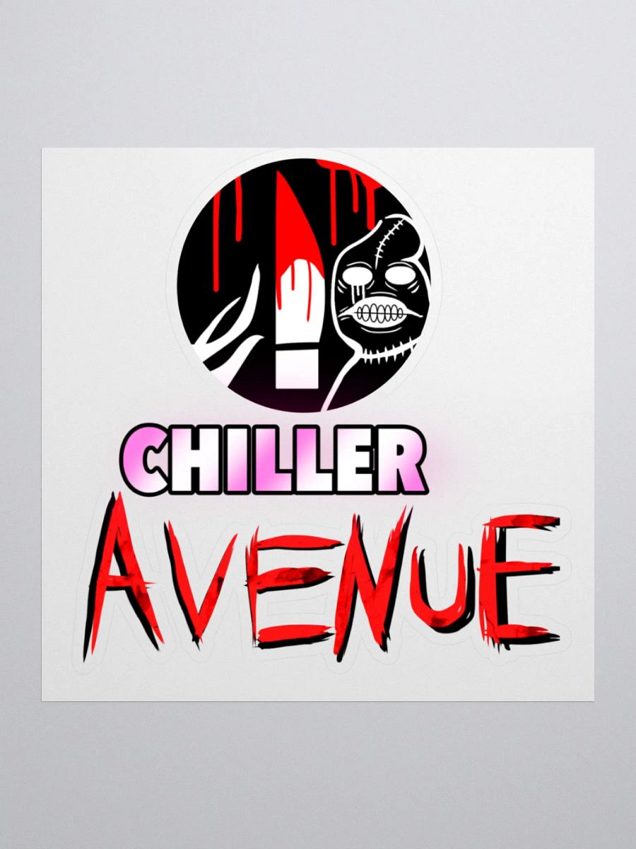 Chiller Avenue Sticker product image (2)