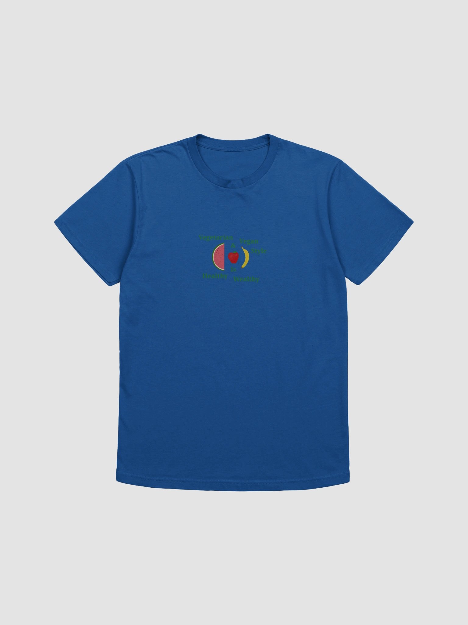 Healthy & Wealthy Vegetarian T-Shirt product image (3)