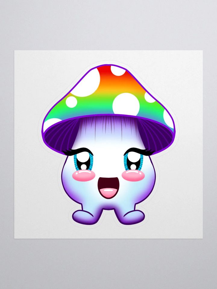 Rainbow Mushy Sticker product image (1)