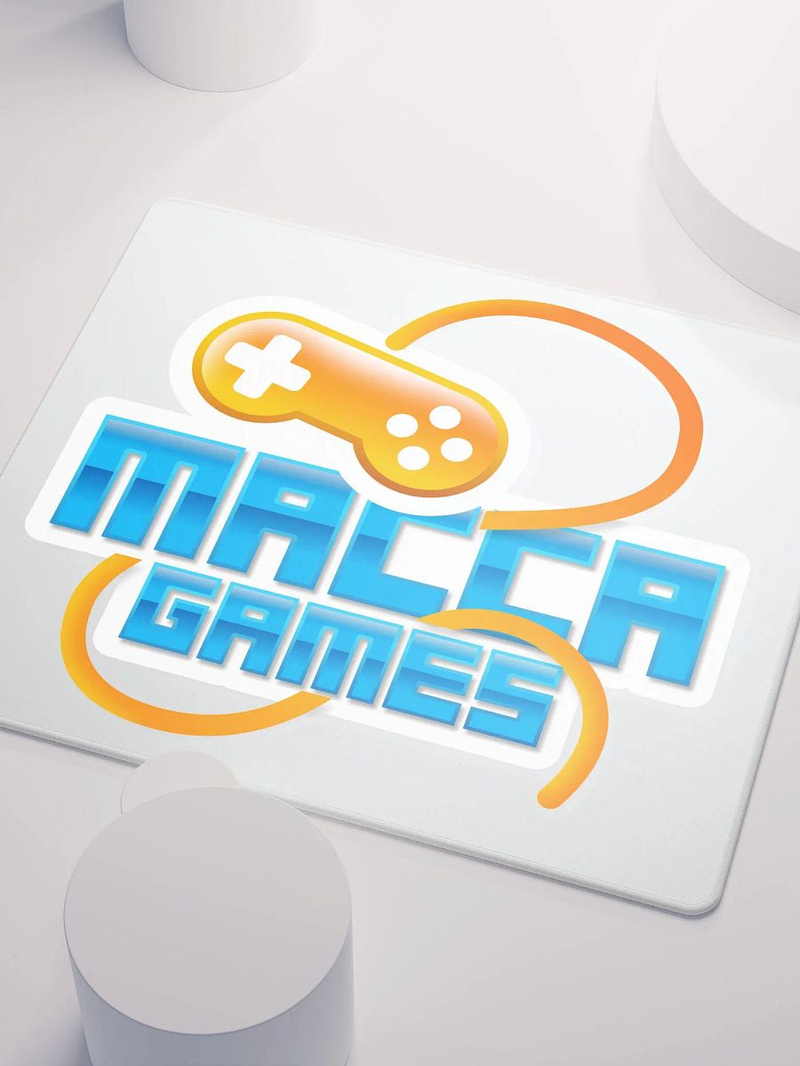 Maccagames mouse pad logo product image (3)