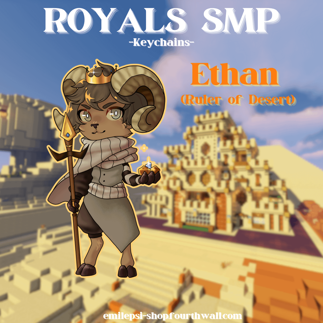 Ethan Royals SMP Keychain product image (1)
